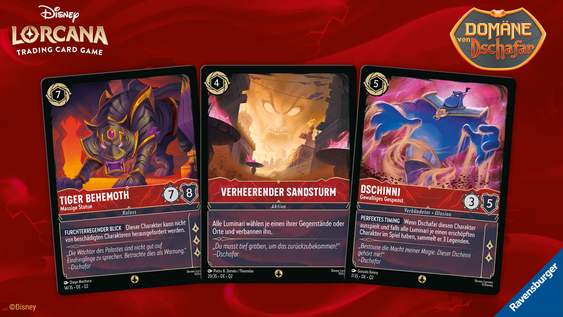 Disney Lorcana cards