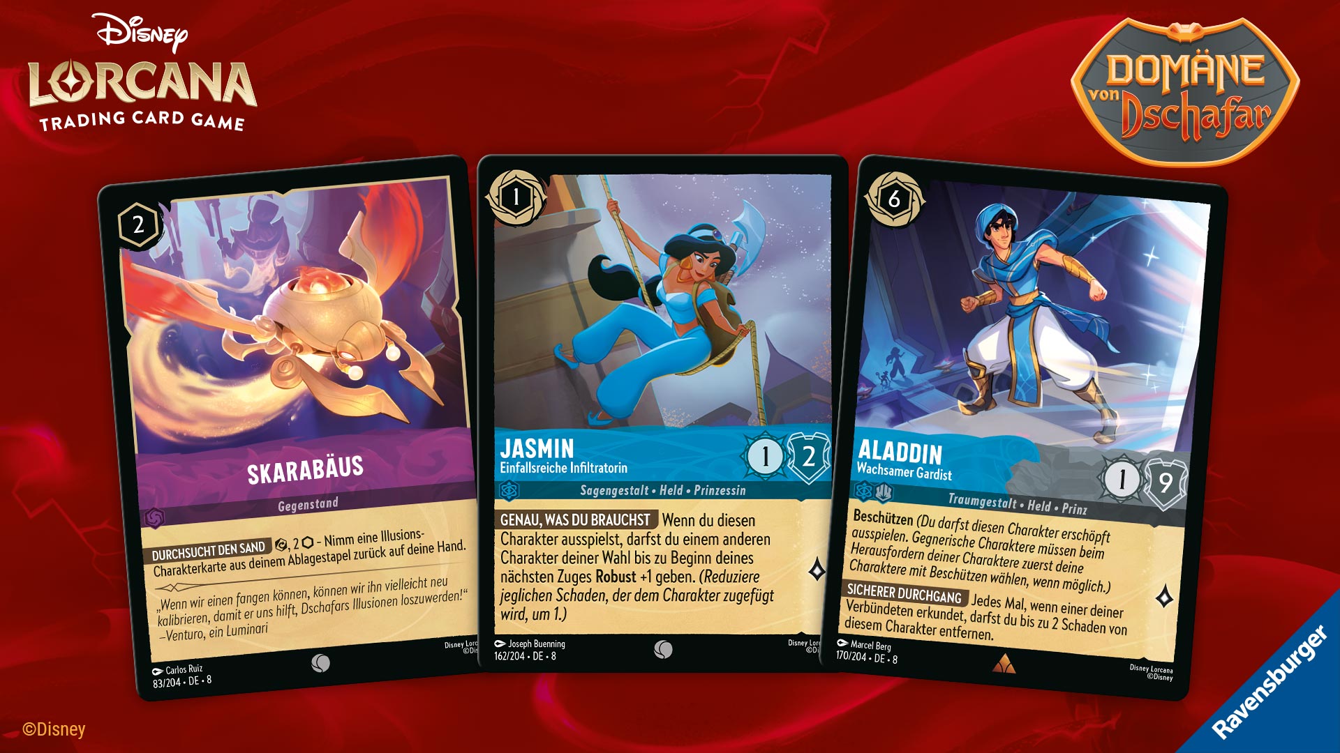 Disney Lorcana cards