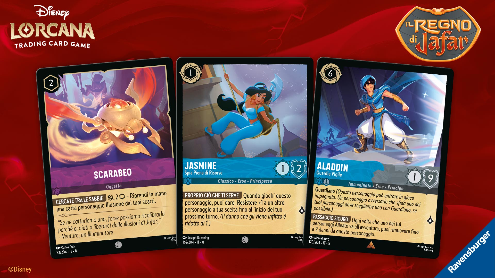 Disney Lorcana cards