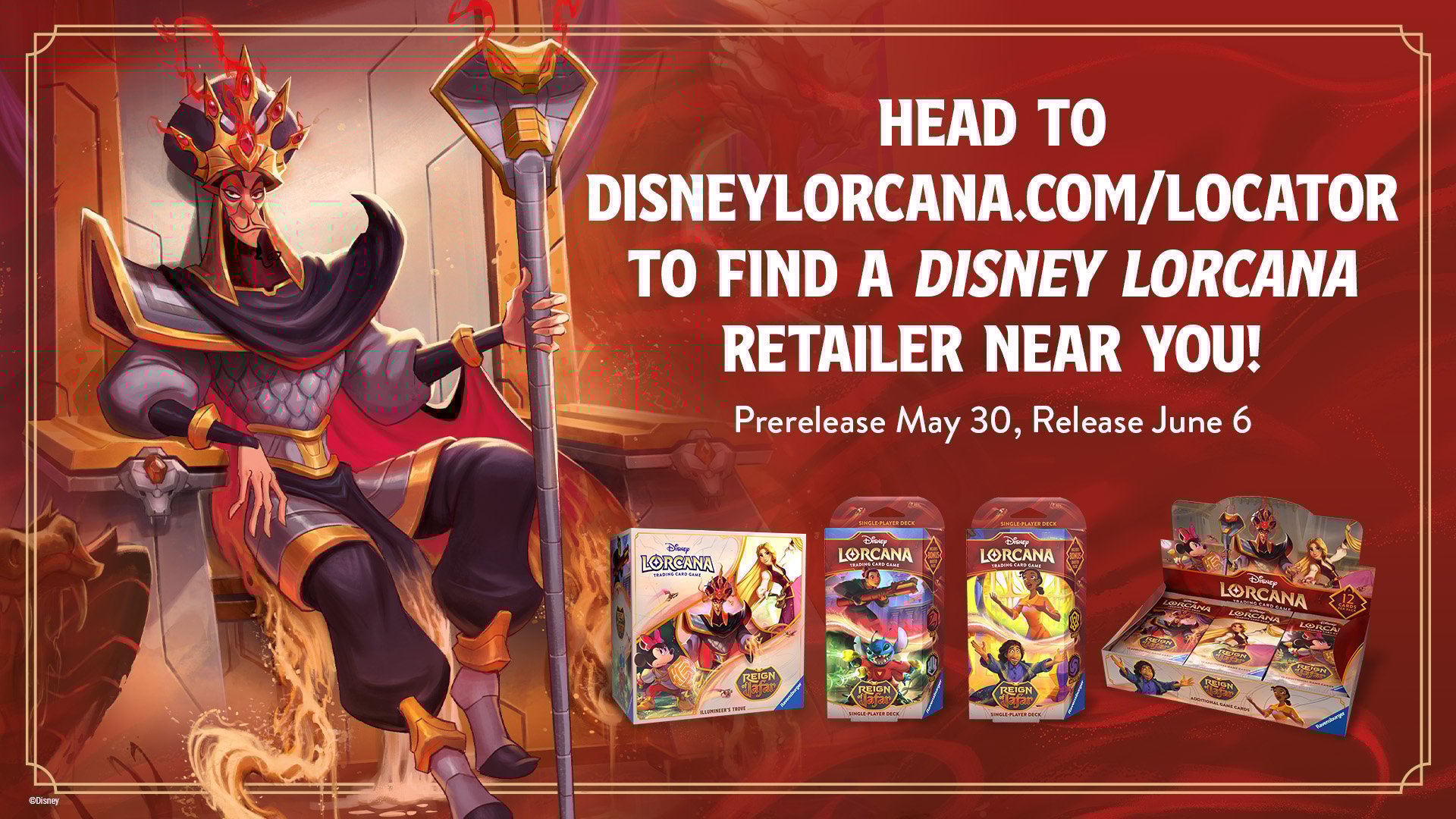 Reign of Jafar product line-up