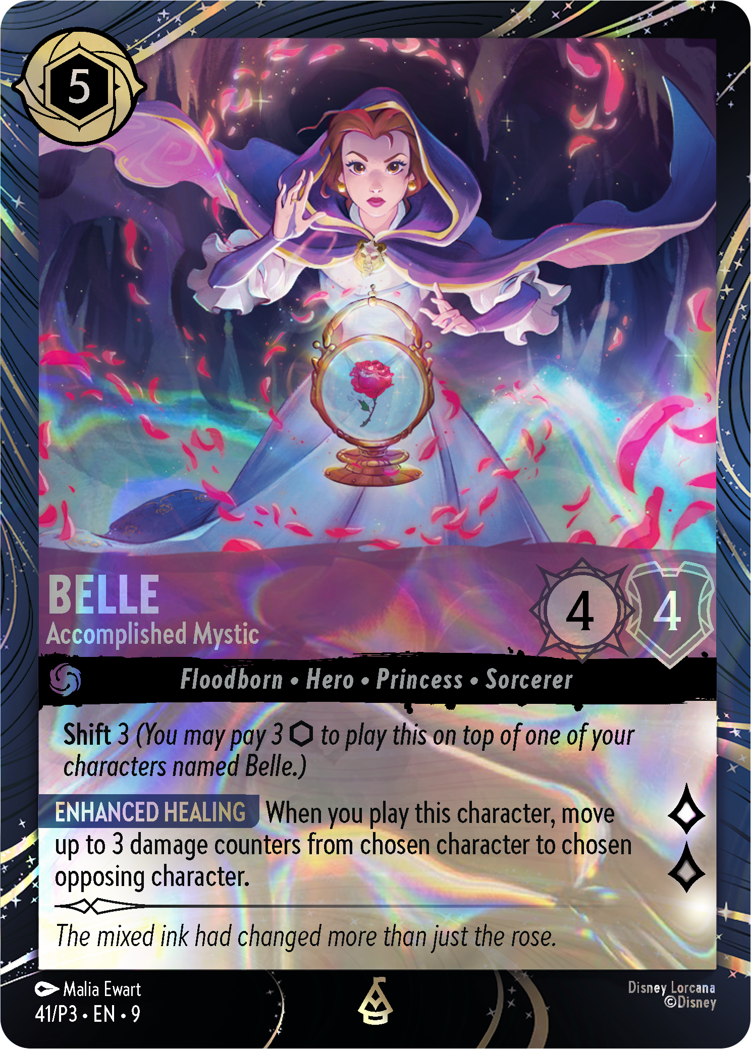 Belle Disney Lorcana TCG