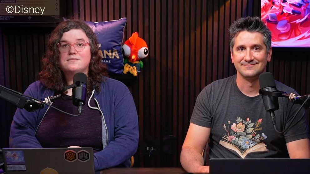 Photo of Lorecast hosts Greg Tito and Richelle Brady