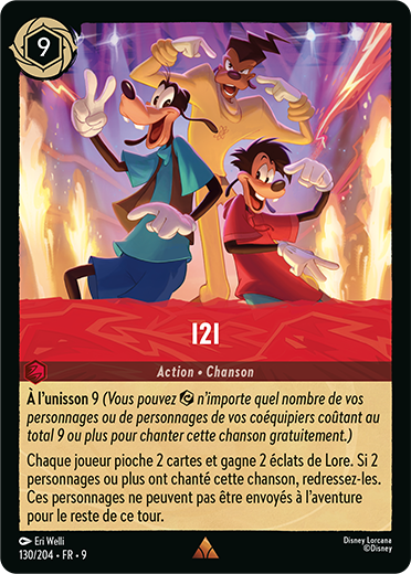 Disney Lorcana Fabled TCG Card