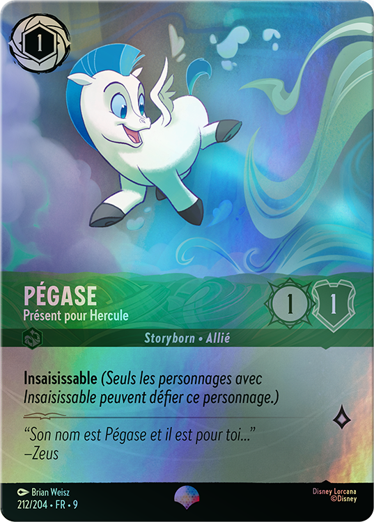 Disney Lorcana Fabled TCG Cards