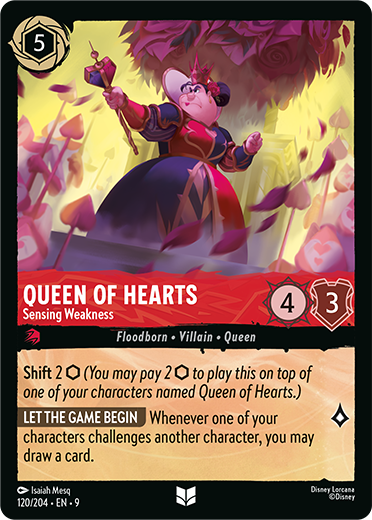 Queen of Hearts - Sensing Weakness