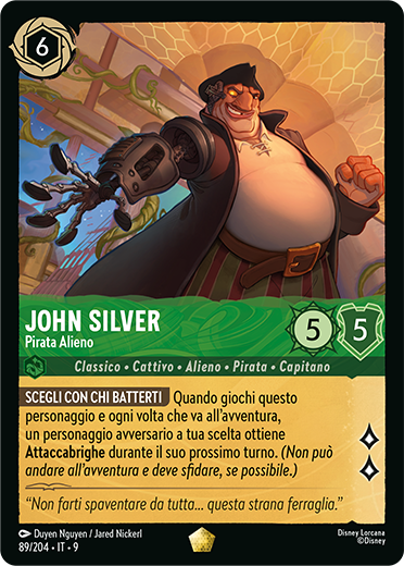 John Silver - Alien Pirate