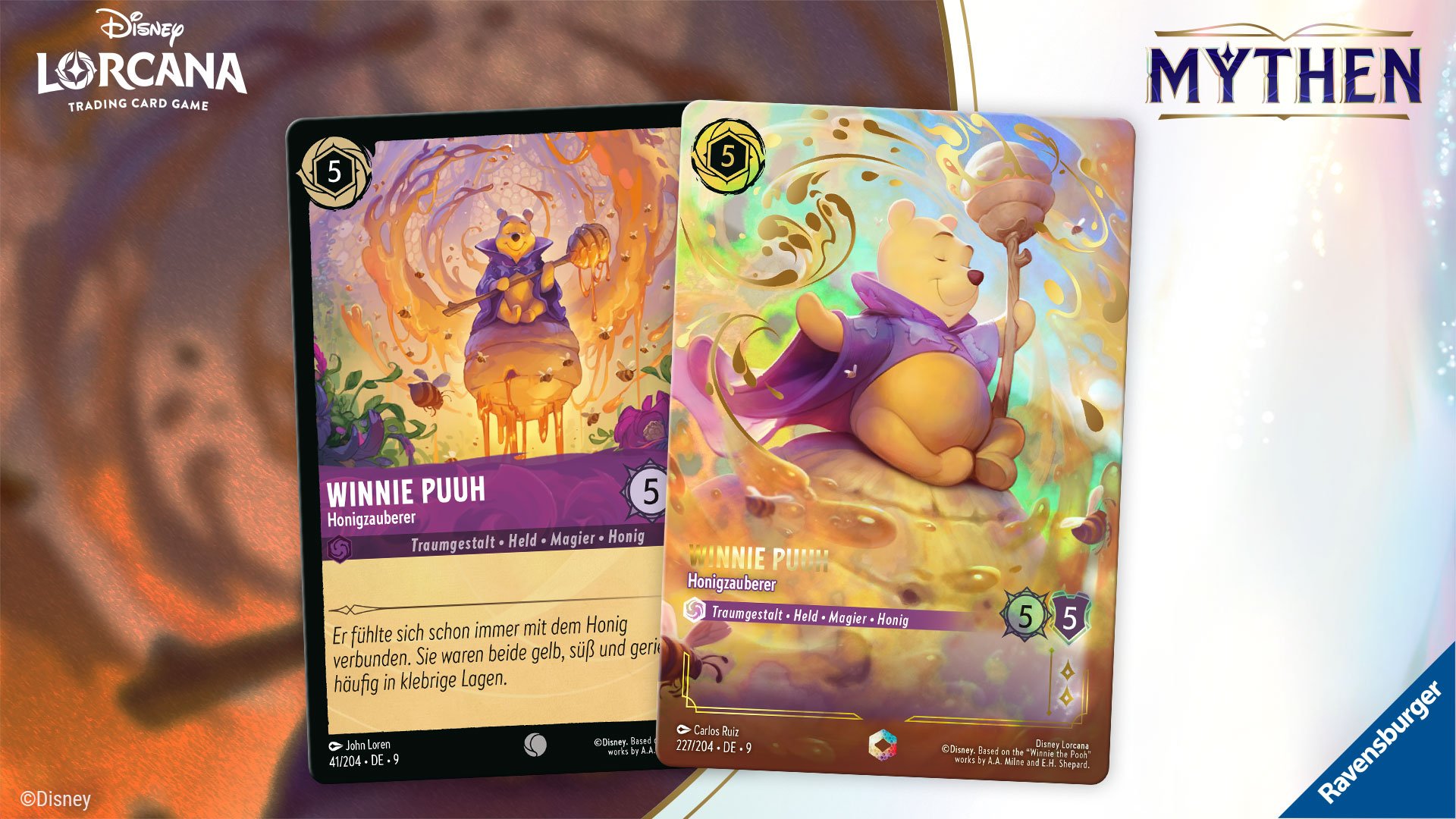 Hunny Wizard Reprint and Hunny Wizard Enchanted side by side.
