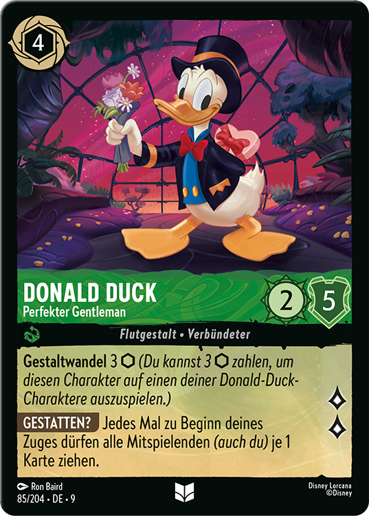Donald Duck - Perfect Gentleman