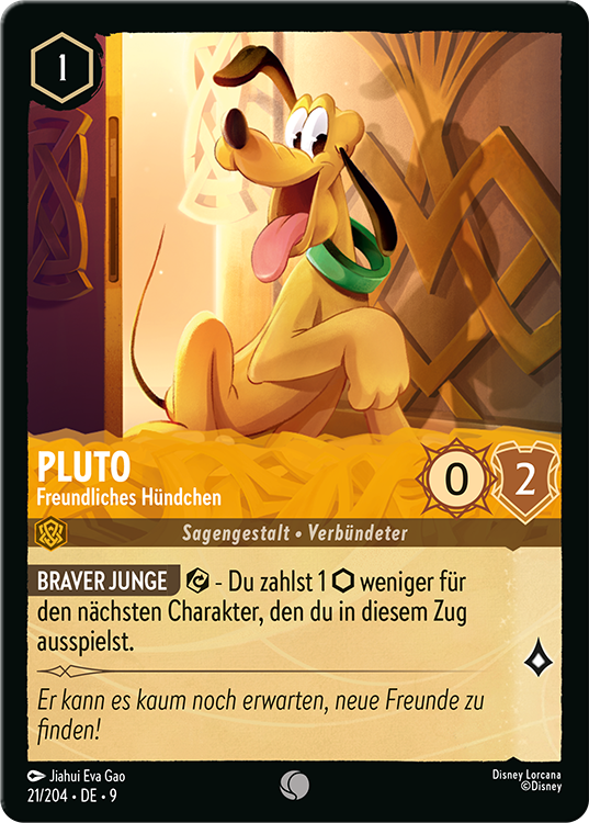 Pluto-Friendly Pooch