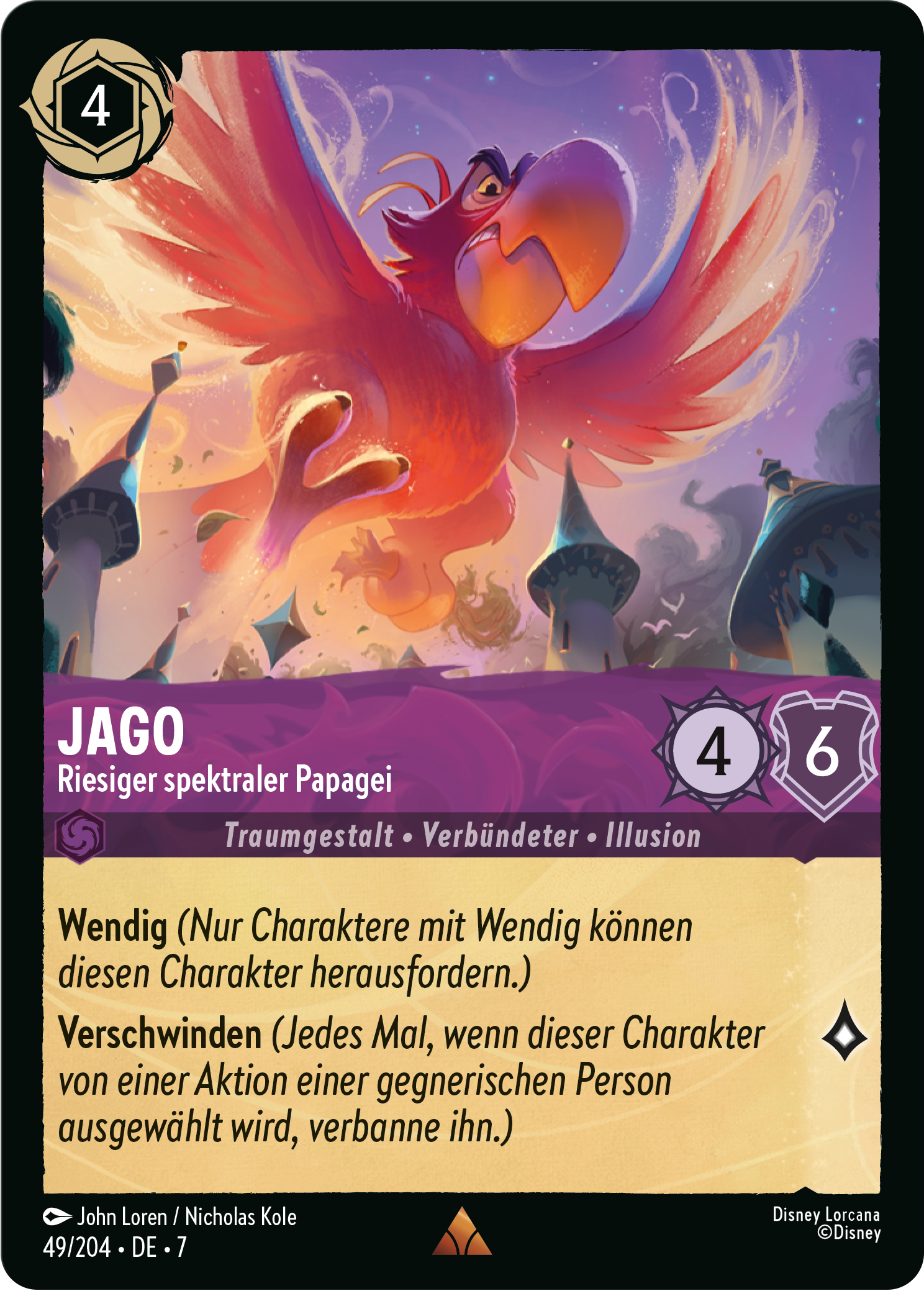 Iago - Giant Spectral Parrot
