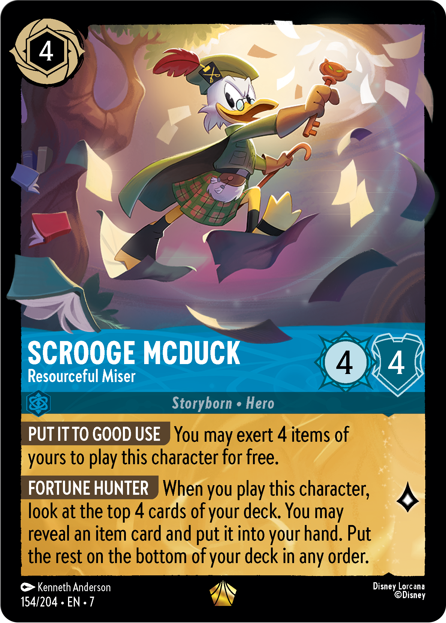 Scrooge McDuck - Resourceful Miser