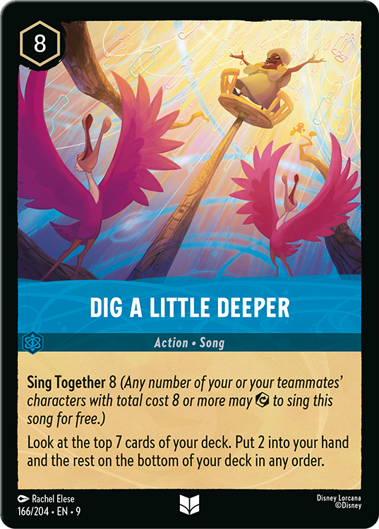 Disney Lorcana TCG - DIG A LITTLE DEEPER