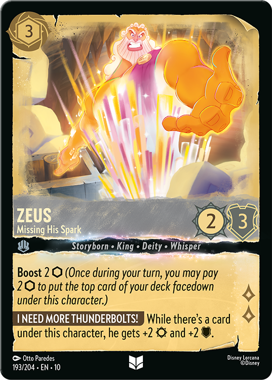 Zeus - Missing His Spark