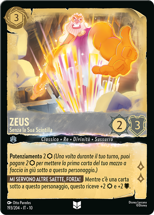 Zeus - Missing His Spark