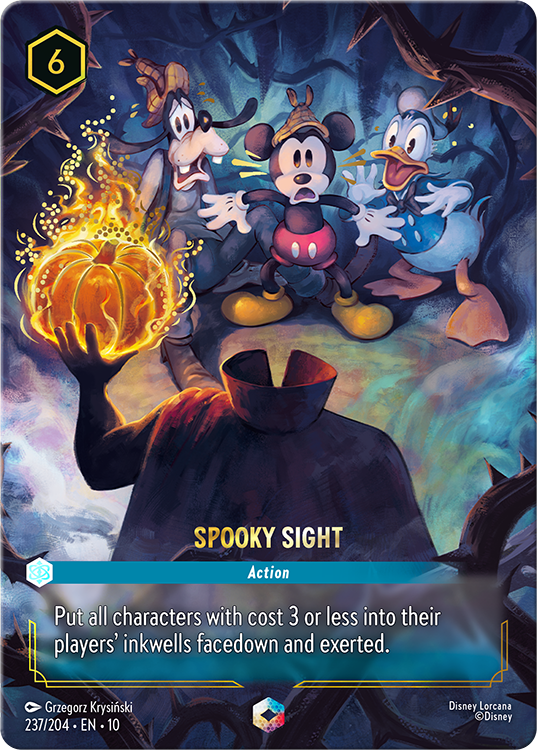 Enchanted Spooky Site Card from Whispers in the Well