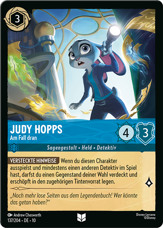 Judy Hopps – On the Case