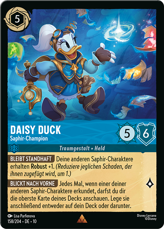 Daisy Duck – Sapphire Champion