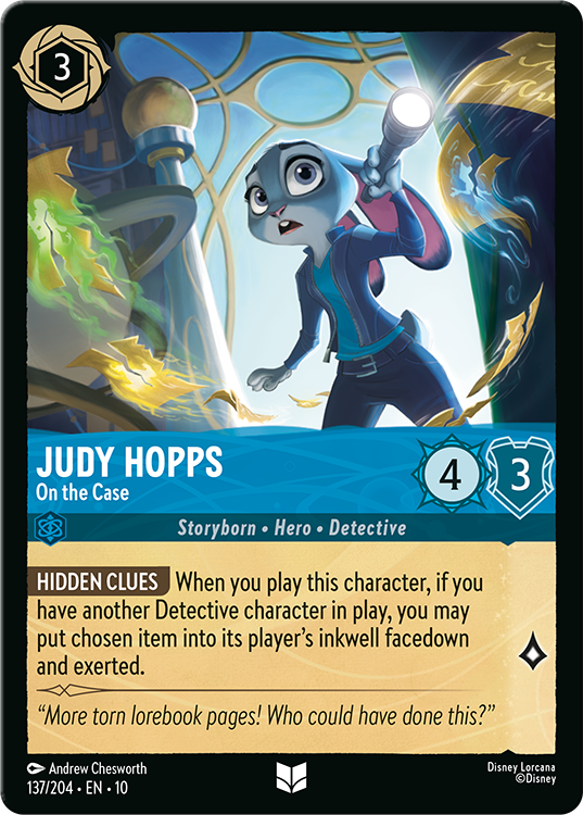 Judy Hopps – On the Case