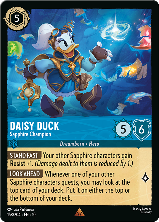 Daisy Duck – Sapphire Champion
