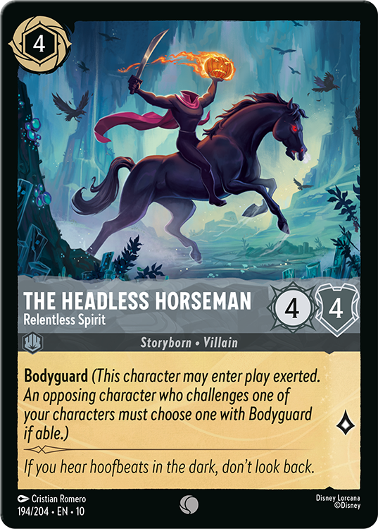 The Headless Horseman Relentless Spirit