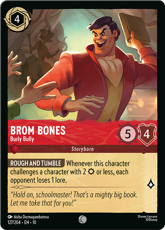 Brom Bones Burly Bully