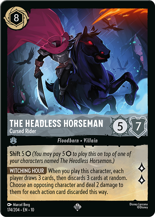 The Headless Horseman Cursed Rider