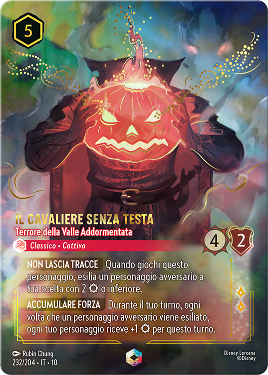 Enchanted Headless Horseman Card from Whispers in the Well