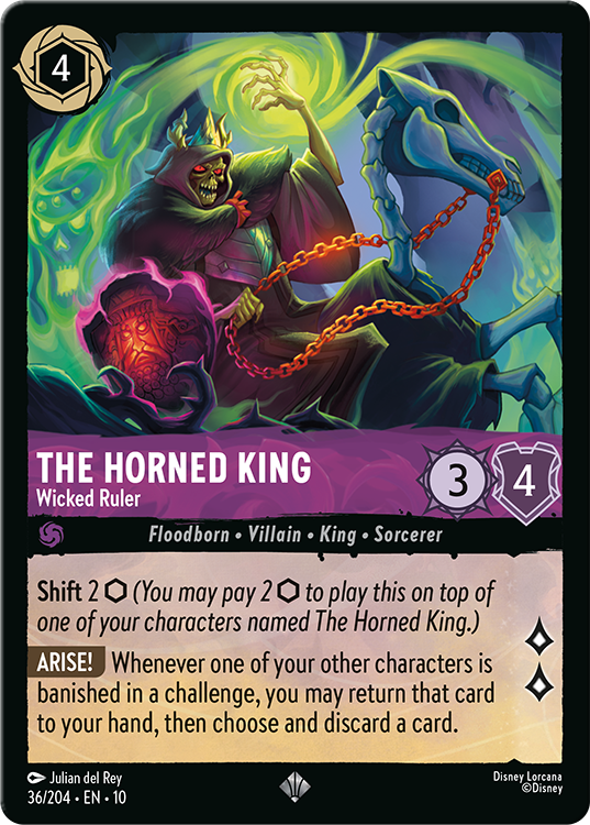 Disney Lorcana Whispers in the Well Card