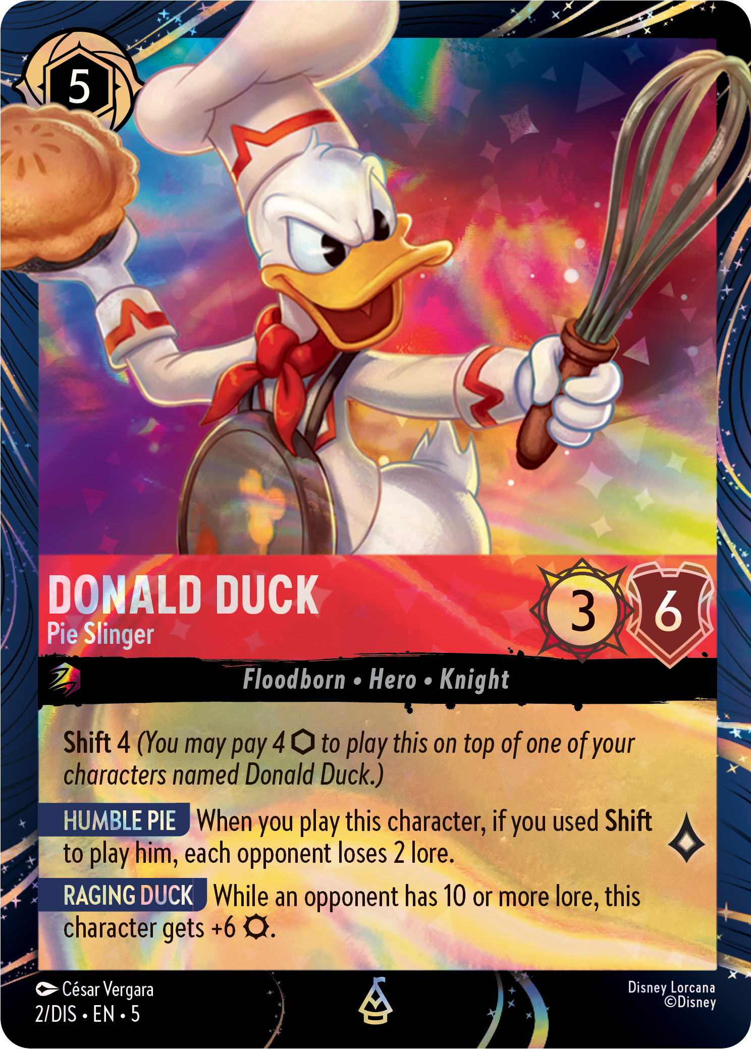 Donald Duck - Pie Slinger