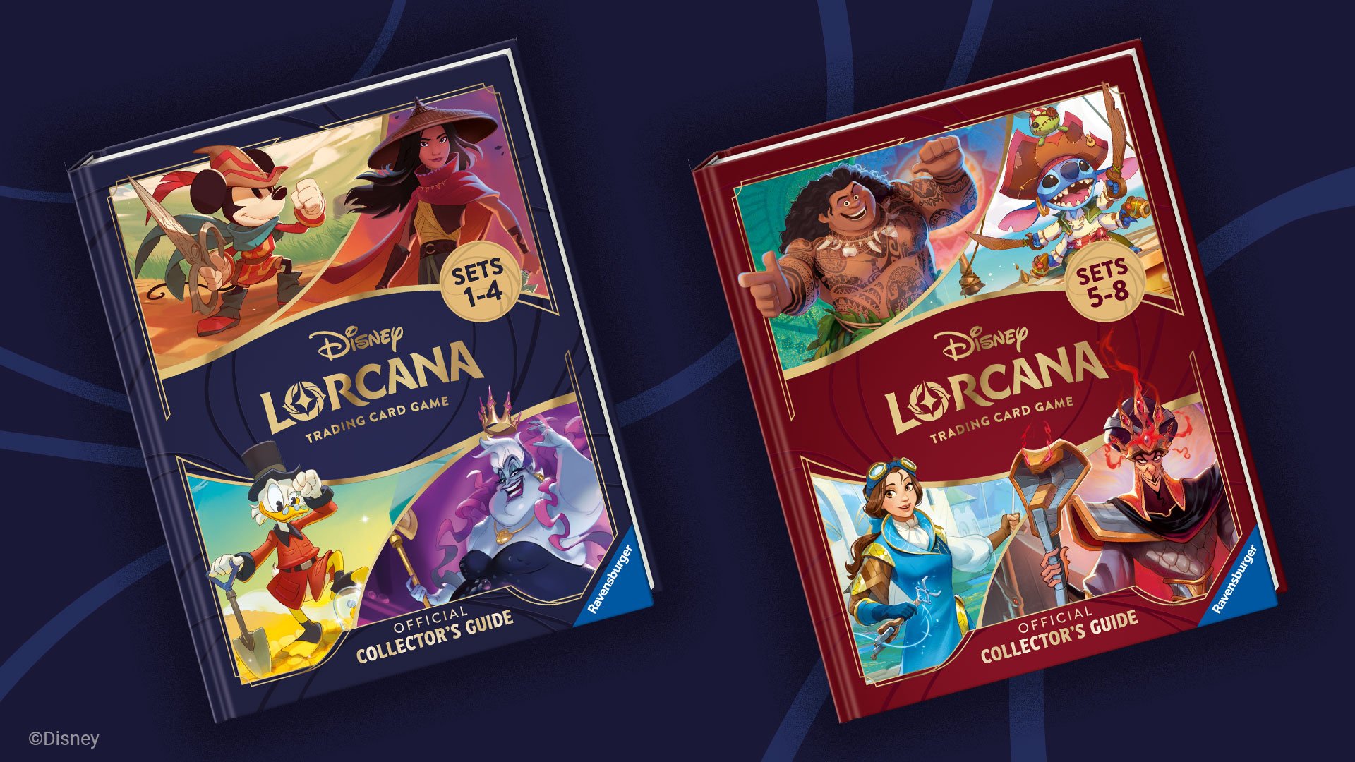 Covers of Lorcana Books