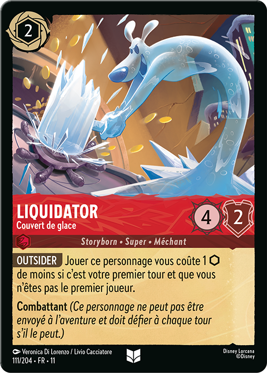 Liquidator - Iced Over Lorcana Card