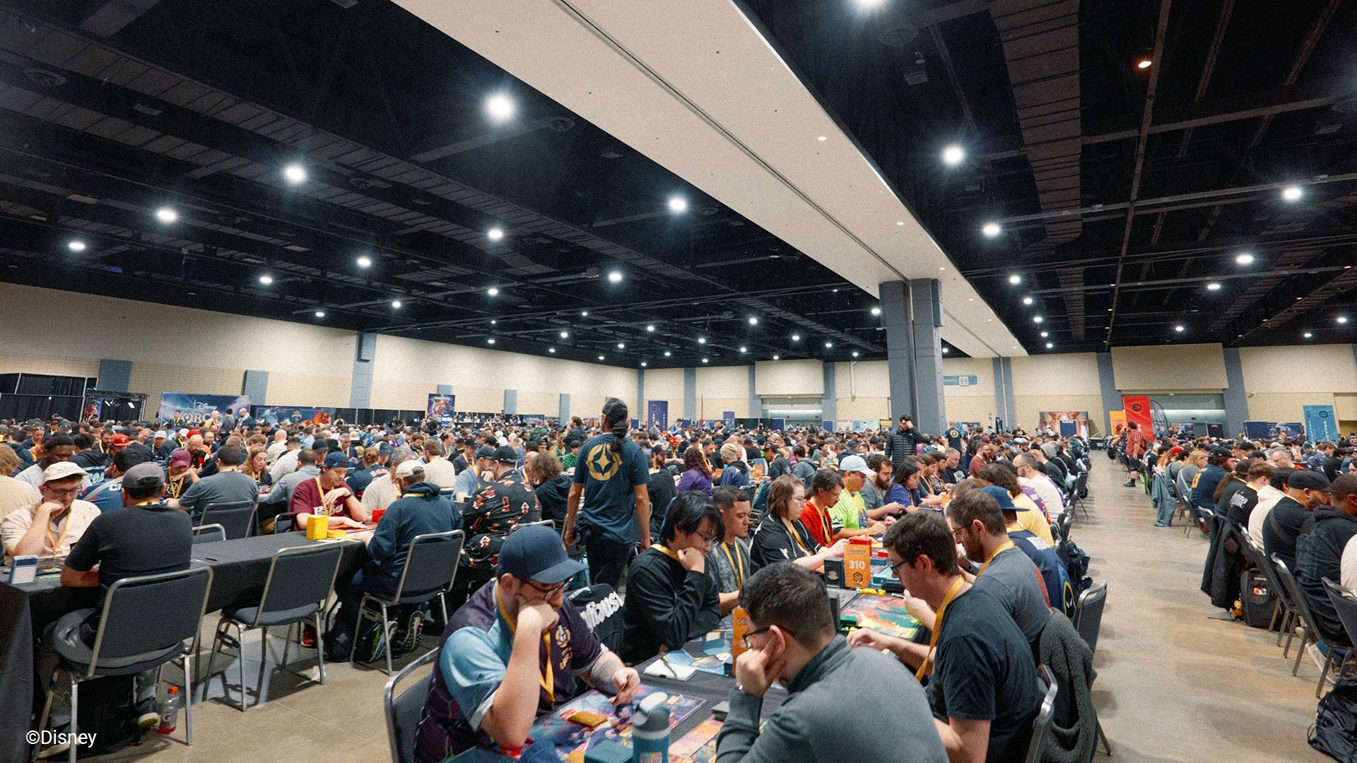 Wide shot of the Richmond Lorcana Challenge event