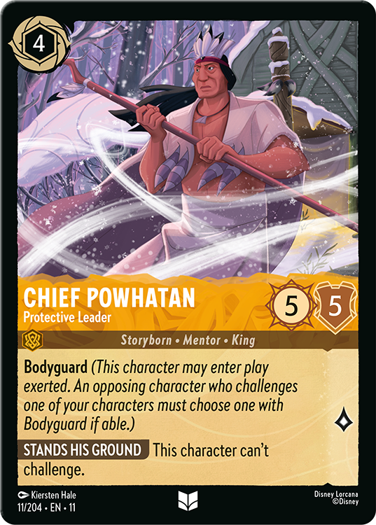 Chief Powhatan - Protective Leader