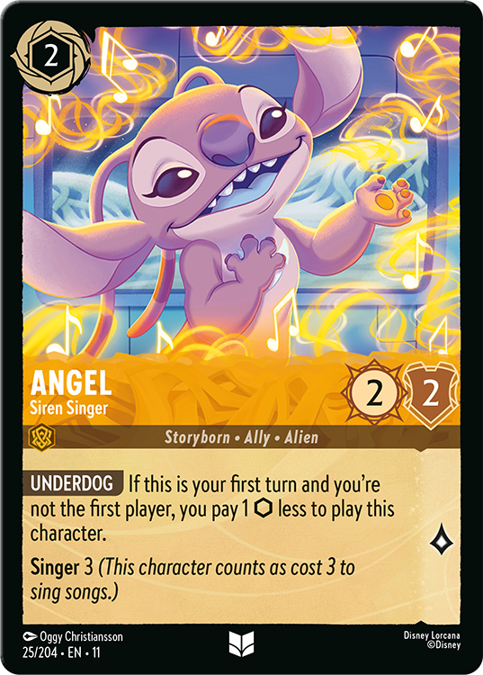 Disney Lorcana TCG Angel – Siren Singer