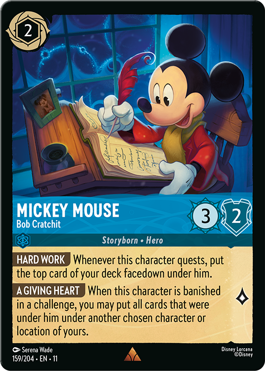 Disney Lorcana TCG Mickey Mouse – Bob Cratchit