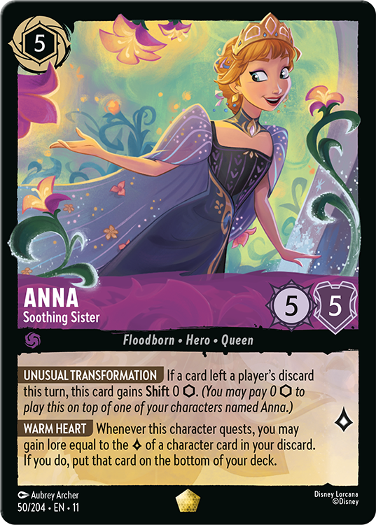 Disney Lorcana TCG Anna – Soothing Sister