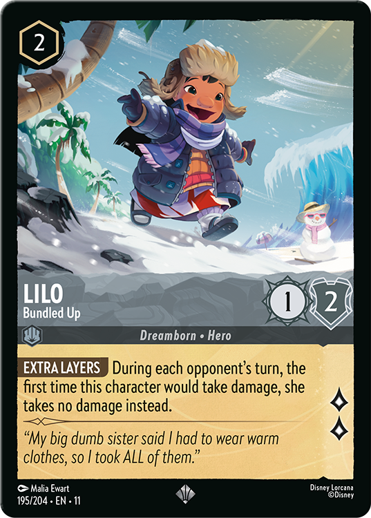 Disney Lorcana TCG Lilo – Bundled Up