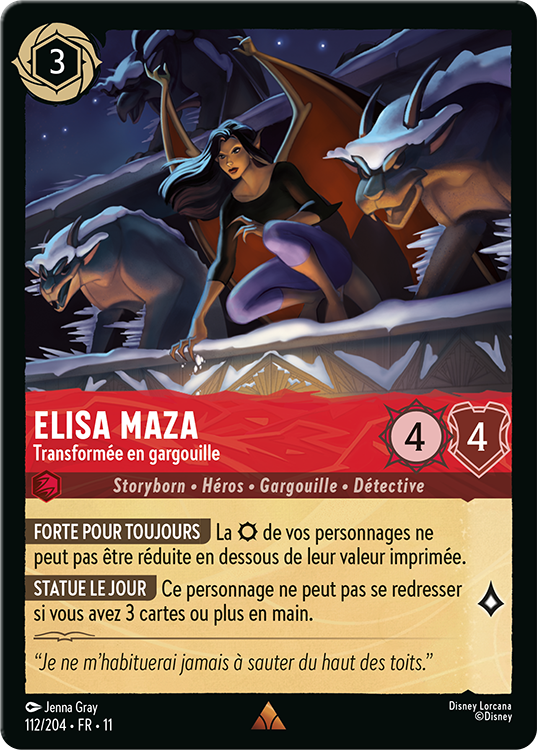 Elisa Maza – Transformed Gargoyle