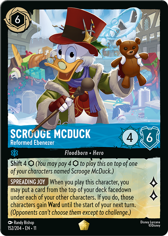 Scrooge McDuck – Reformed Ebenezer