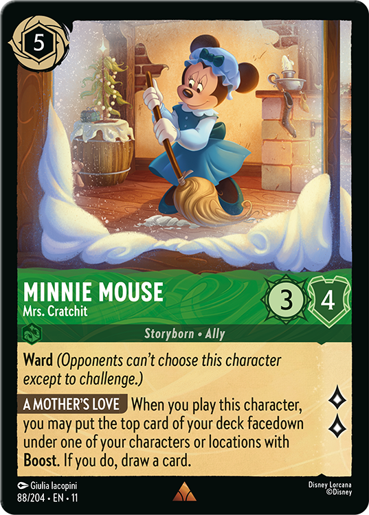 Minnie Mouse – Mrs. Cratchit