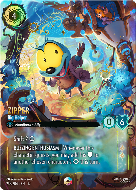 Zipper - Big Helper Disney Lorcana TCG