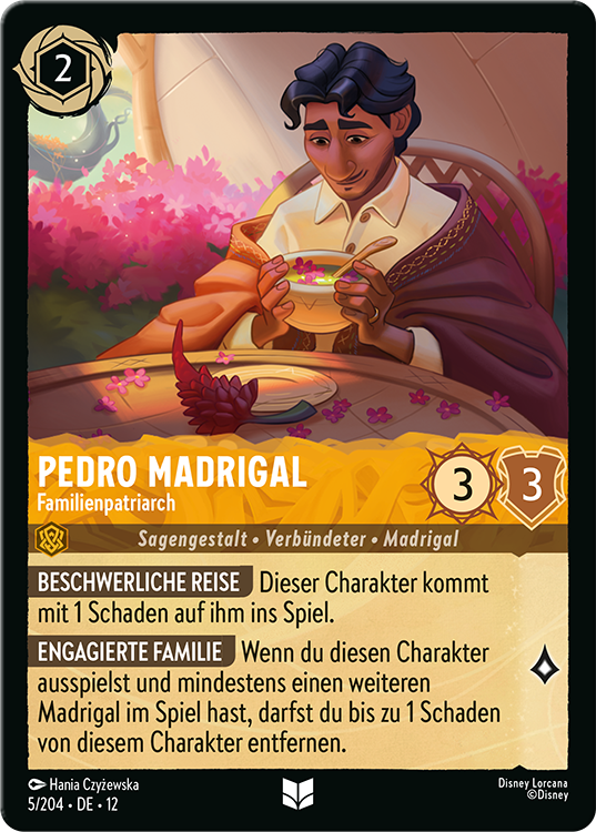 Pedro Madrigal – Family Patriarch