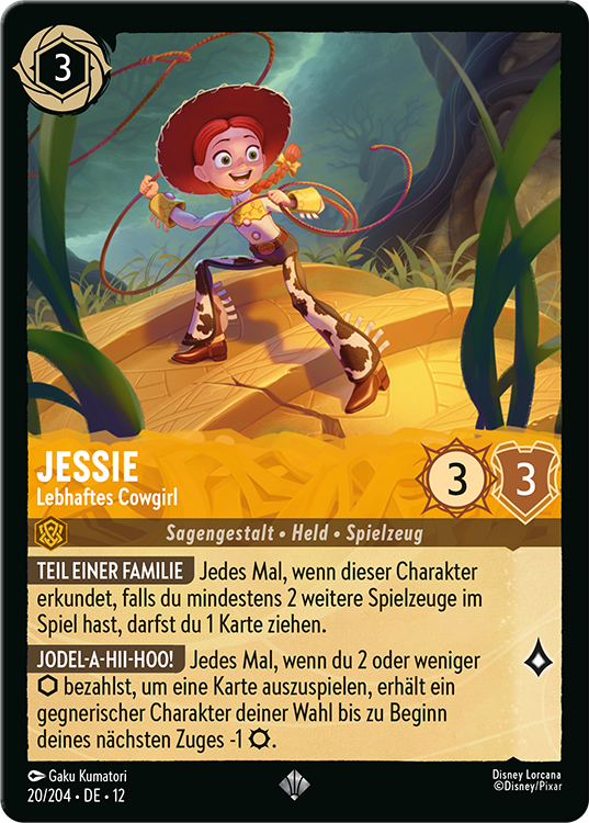 Jessie – Lebhaftes Cowgirl kart