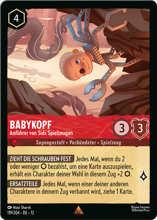 Babyhead – Leader of Sid’s Toys
