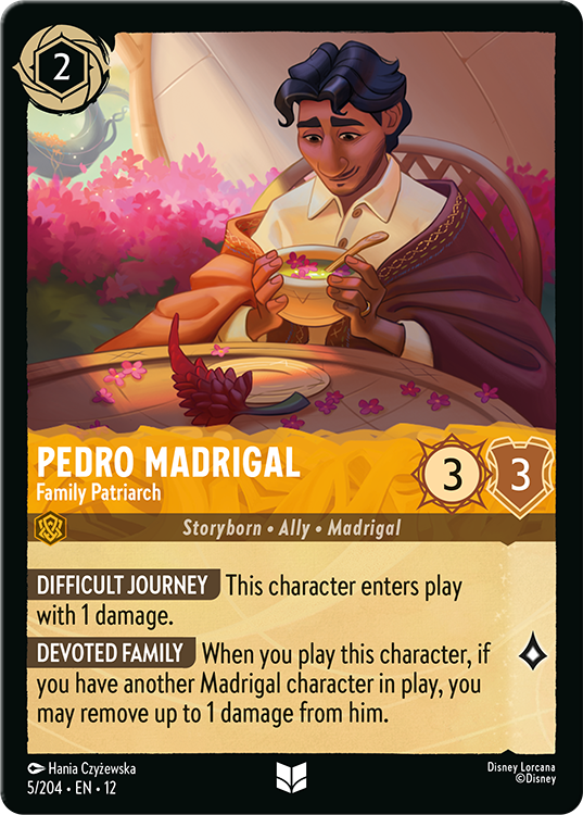 Pedro Madrigal – Family Patriarch
