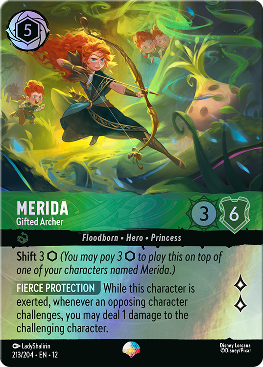Merida - Gifted Archer Epic card
