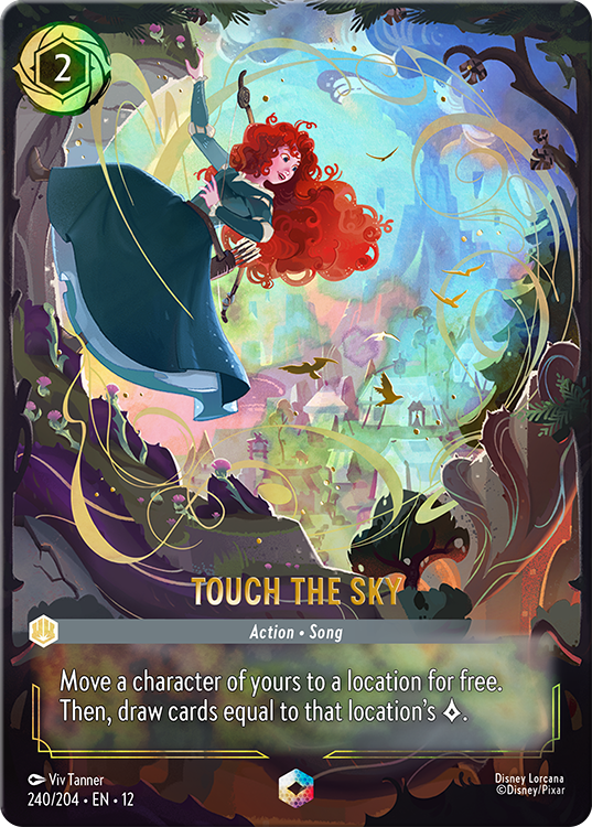 Touch the Sky Enchanted card