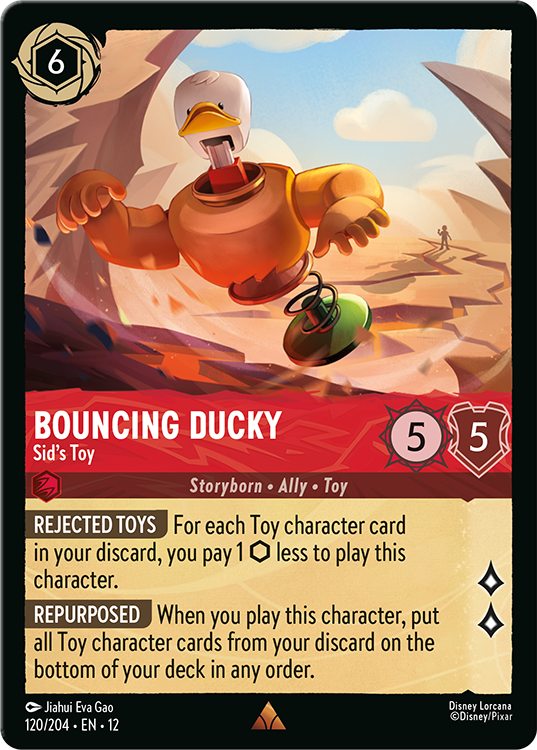 Disney's Lorcana Bouncing Ducky – Sid's Toy