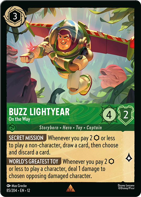 Disney's Lorcana Buzz Lightyear – On the Way