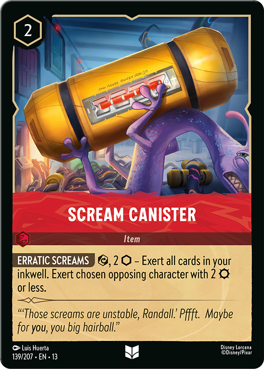 Scream Canister